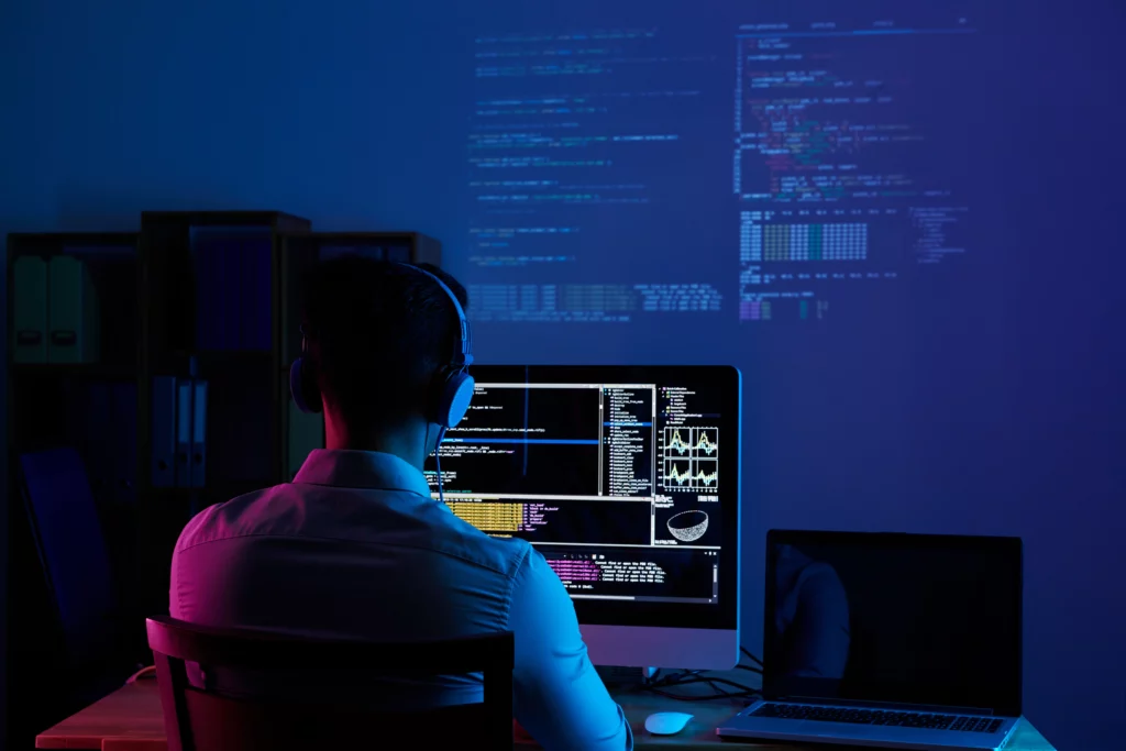 programmer coding